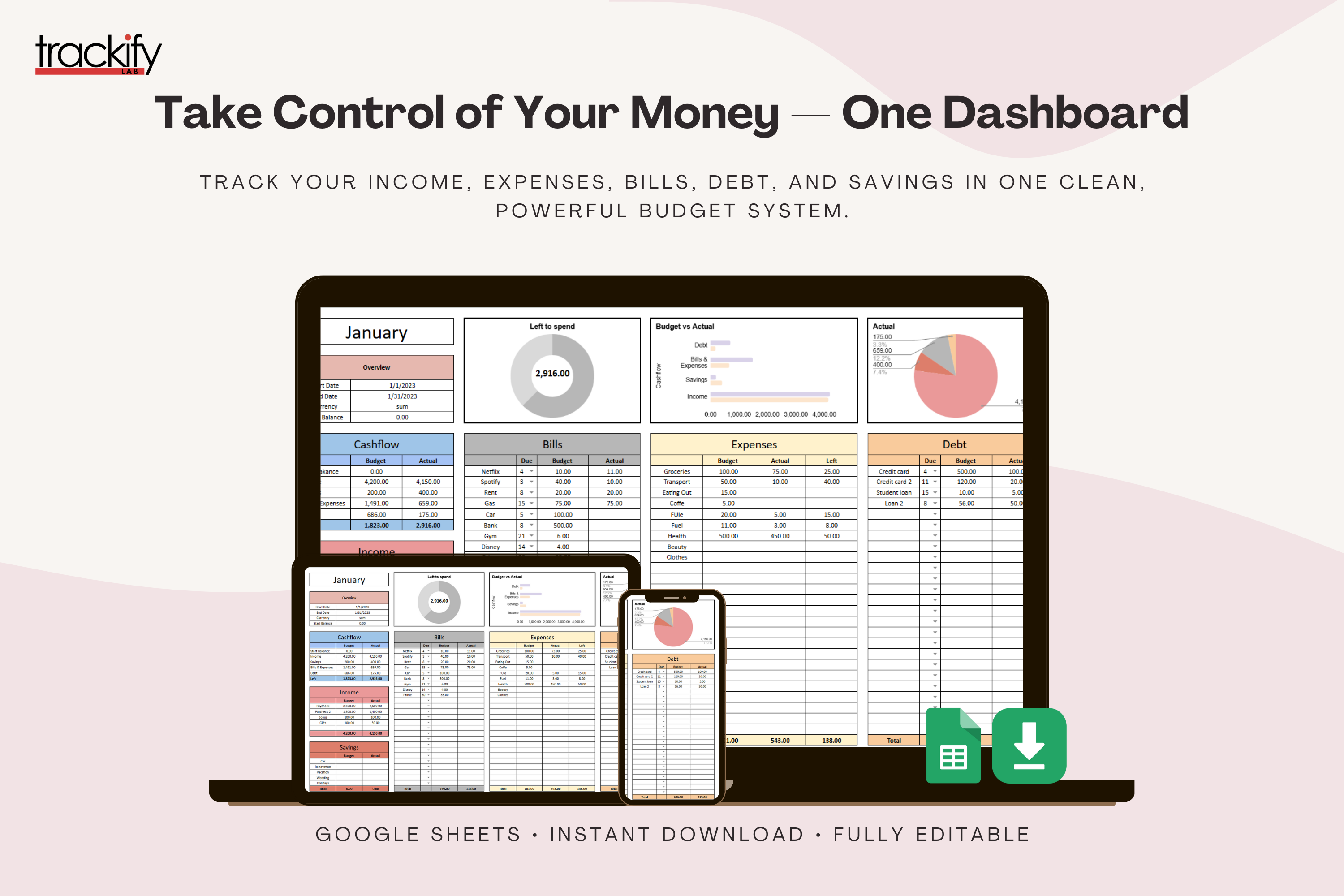 Smart Budget Tracker – Trackify Lab