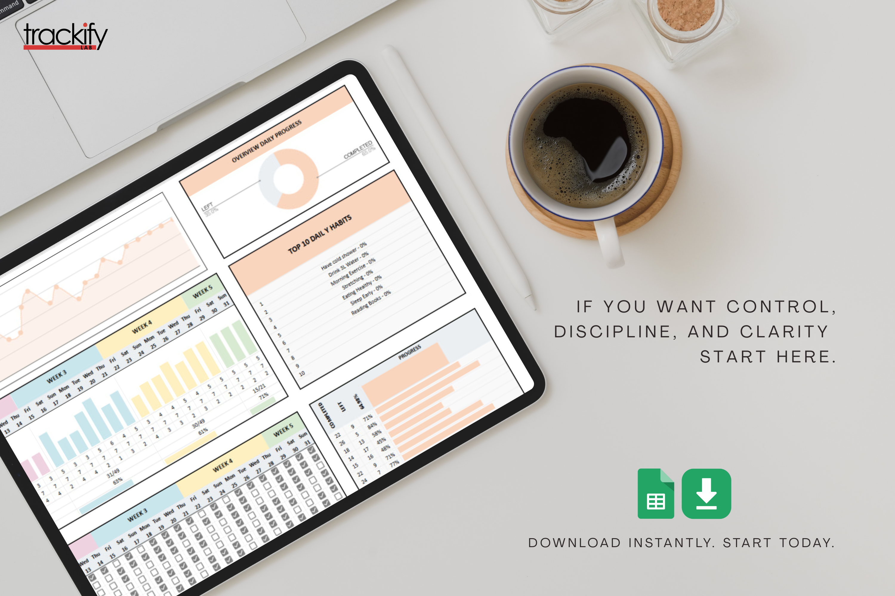 Habit Tracker – Trackify Lab